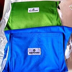 Pet Parents Male Dog Belly Bands Diapers Set Of 2 NWOT XL